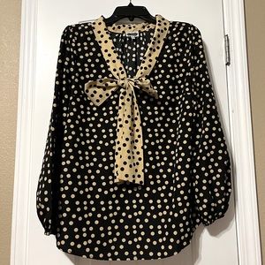 MudPie Women’s Polka Dot Top